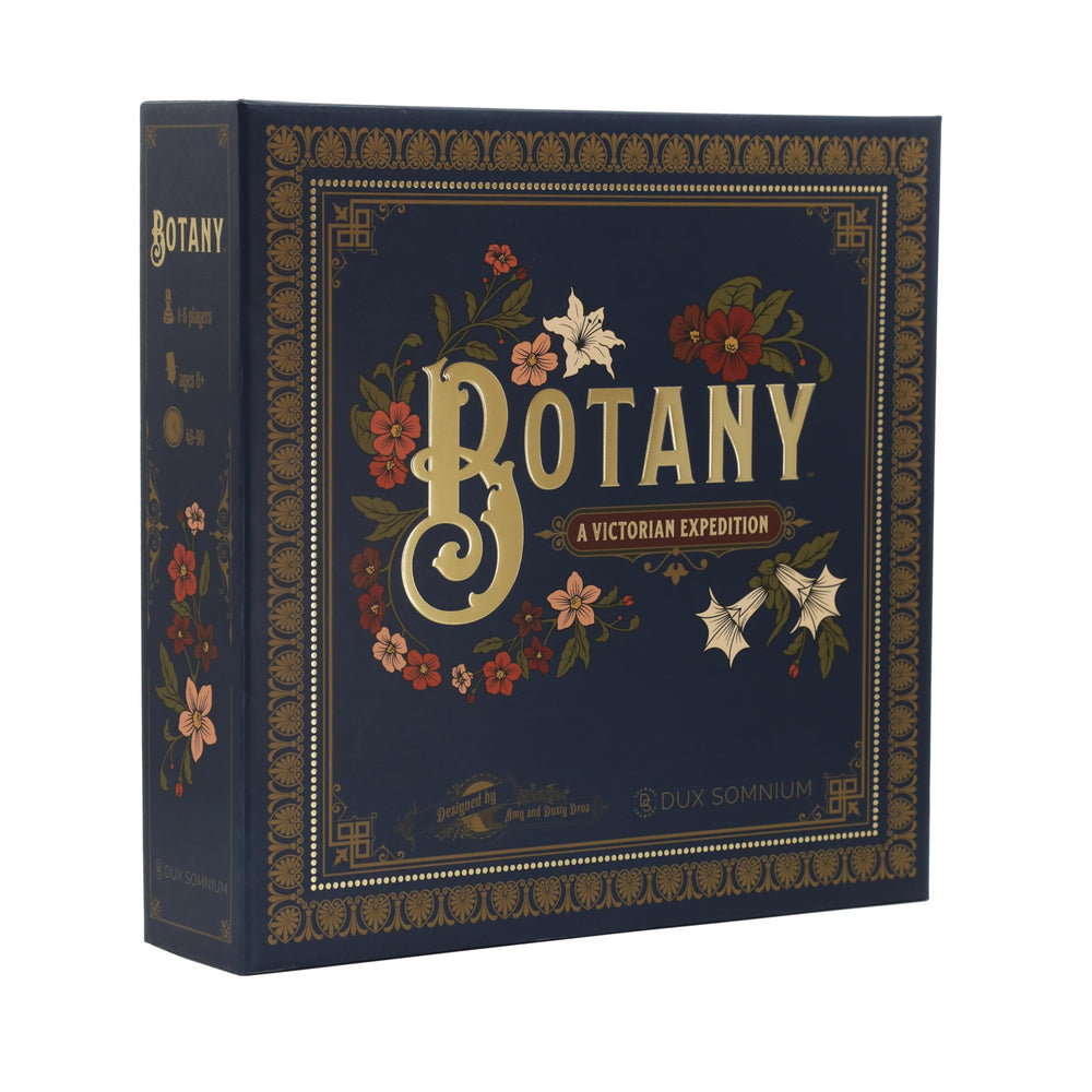 Botany board game Queen's Prize map focus invites family exploration and storytelling.