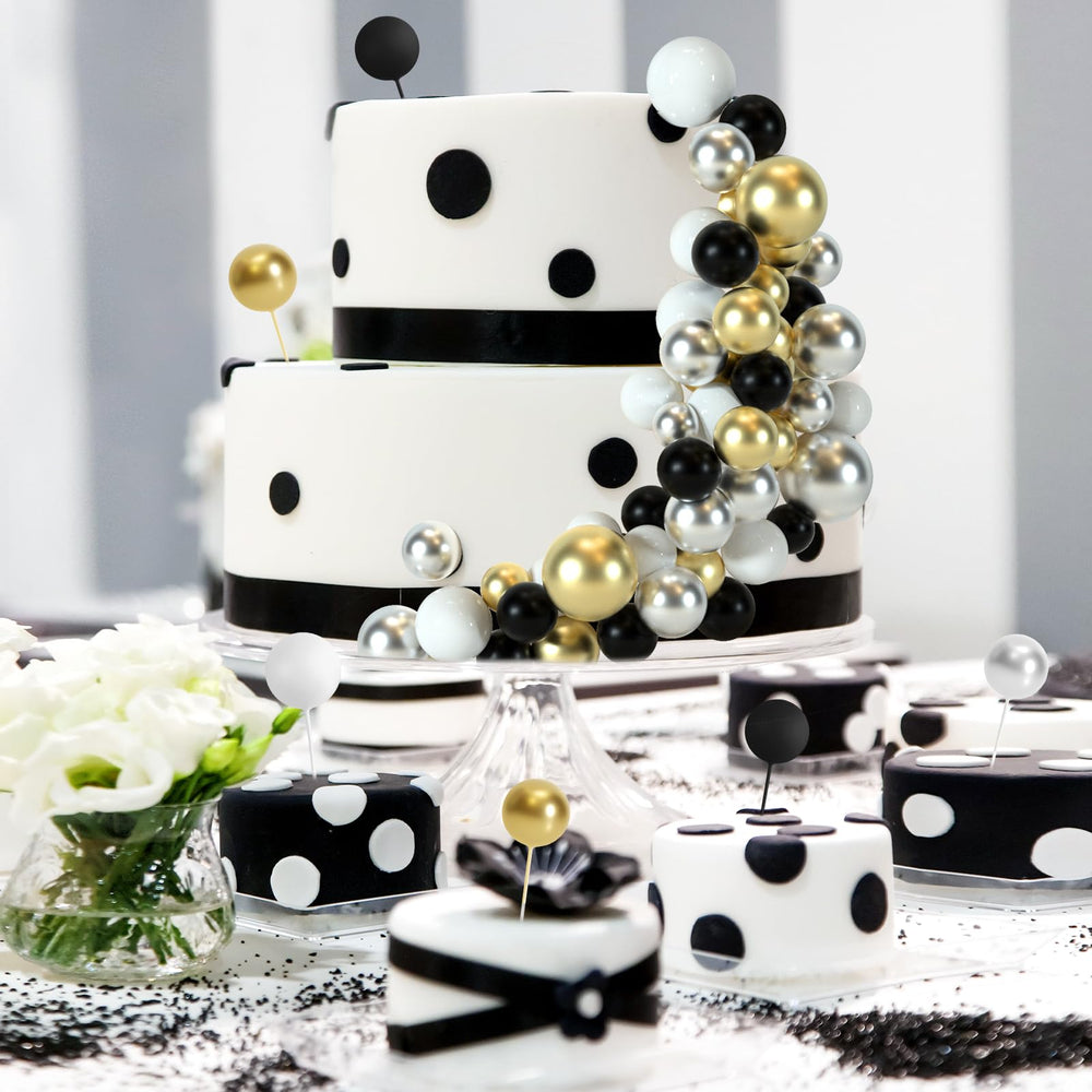 BOUBONI toppers made of foam and iron wire for sturdy decorations.