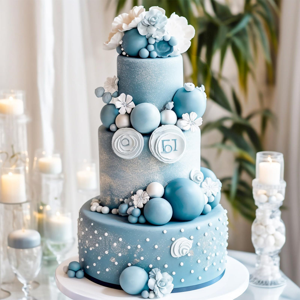 BOUBONI ball toppers with butterflies add playful elegance to cupcakes