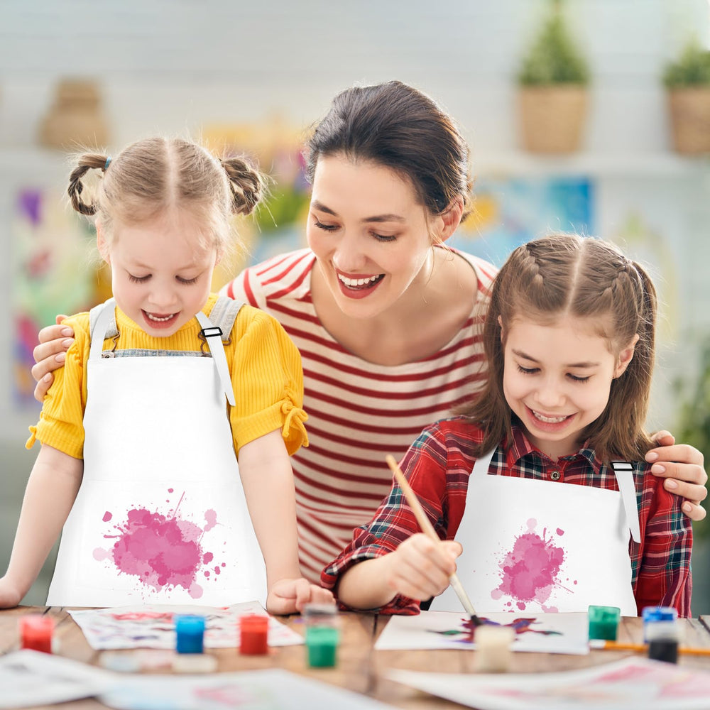 BOUBONI aprons are ideal for cooking, baking, painting, and classroom projects.