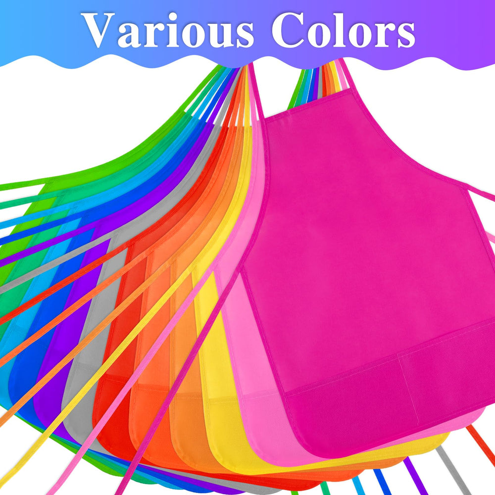 BOUBONI water-resistant kids painting apron shields clothing from spills