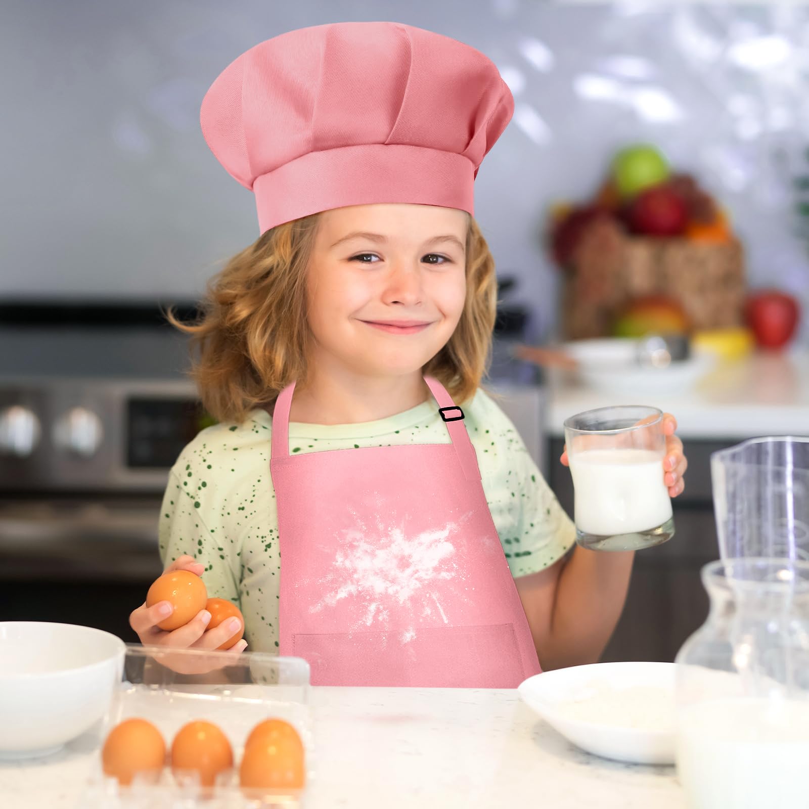 BOUBONI kids set ready for messy play and cleanup