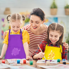 BOUBONI kitchen friendly kids apron suitable for cooking and baking.