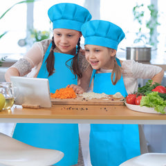 Bouiexye adjustable neck strap hat blue fits growing children securely.