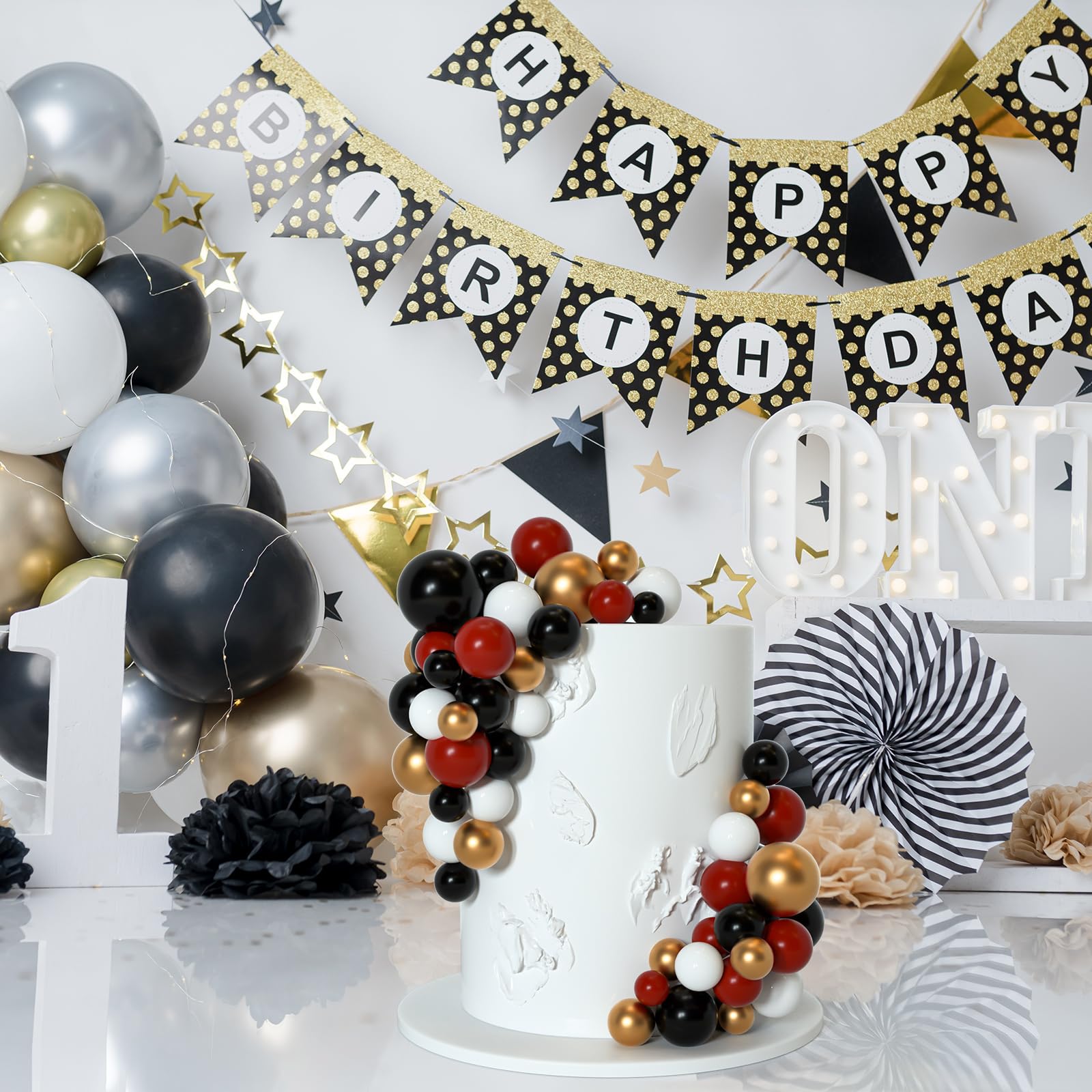 Bouiexye cake balls toppers for wedding and event decor