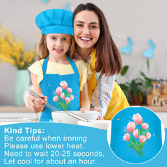 Bouiexye kids painting blue-set for creative crafts and kitchen projects.