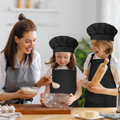 Bouiexye machine-washable apron simplifies cleanup after activities.