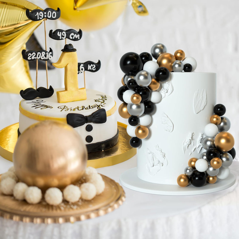 Bouiexye cake toppers on desserts for eye-catching celebrations.