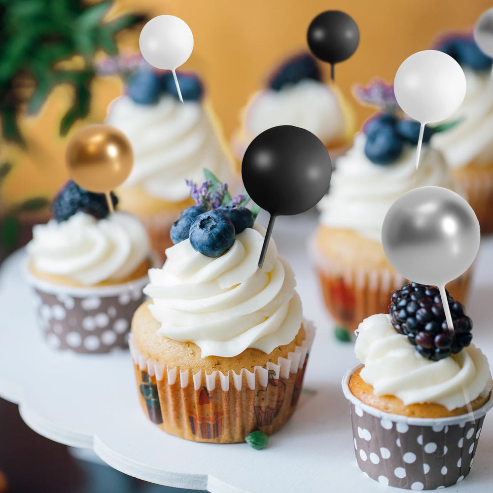 Bouiexye toppers shown on cake for birthdays and weddings.
