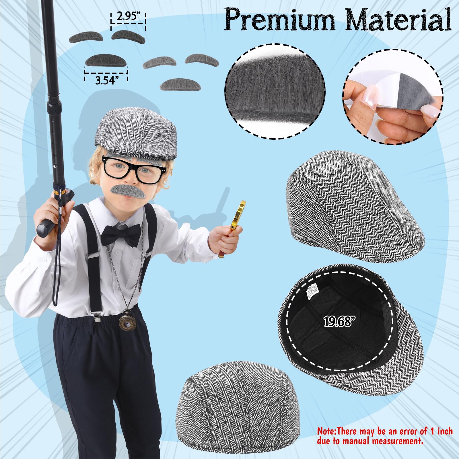 Boutrele magnifying glass prop for classroom pretend play