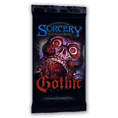 Boxed Vinyl Sorcery Contested Realms Gothic box topper showcasing exclusive contents