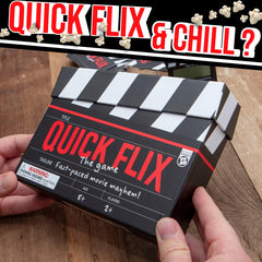 Boxer Gifts Quick Flix is a stellar gift for movie lovers who enjoy trivia