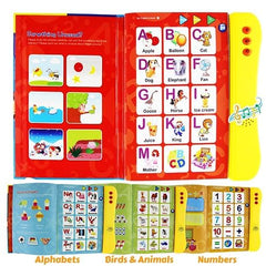 Boxiki Kids ABC sound book buttons enable interactive learning and phonics practice