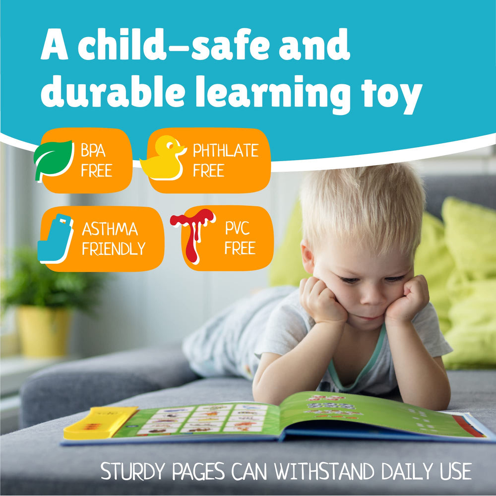 Boxiki Kids ABC sound book clear audio supports speech and language practice