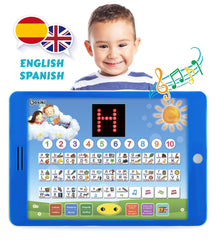 Boxiki Kids tablet displaying Where Is the Number? quiz for number sense