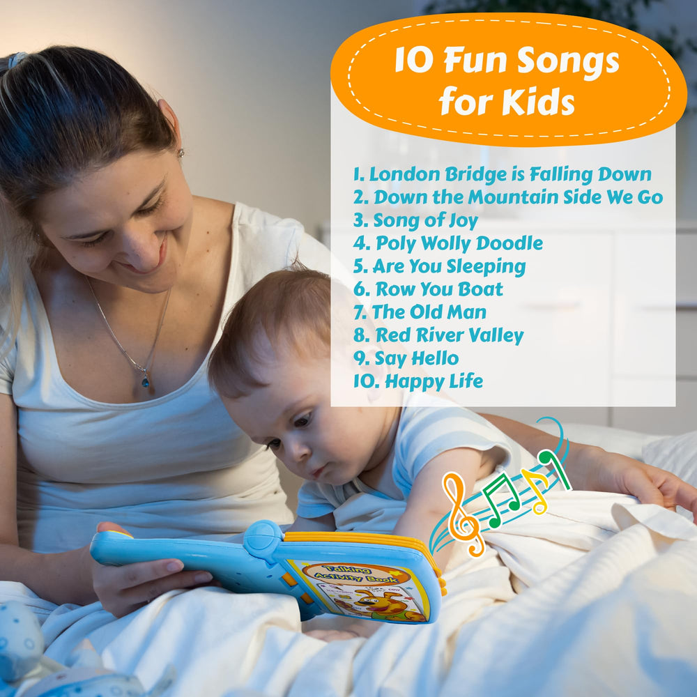 Boxiki Kids Talking Activity Book quiz-memory pages invite playful problem solving.