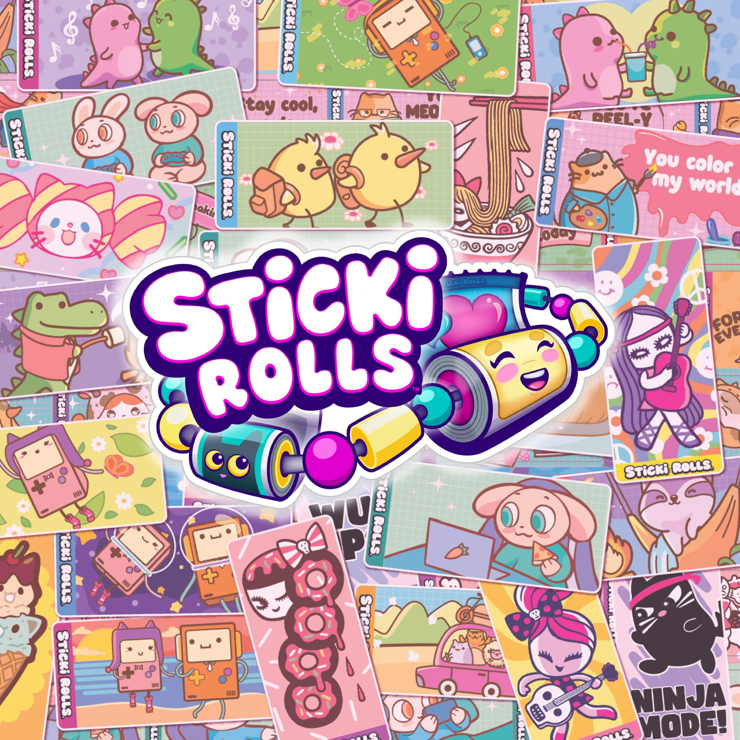 BoxLunch Sticki Rolls scrapbook decoration for fun, colorful stories.