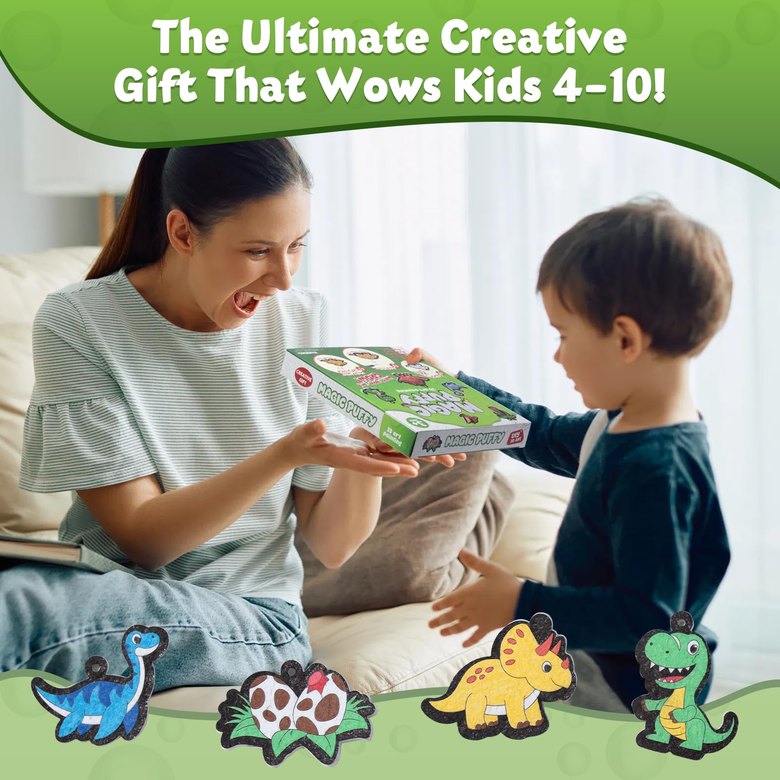 BoxNoble Kids crafting with friends, perfect for shared play and learning