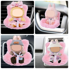 BOXOB doll seat on a desk or shelf for charming decor.