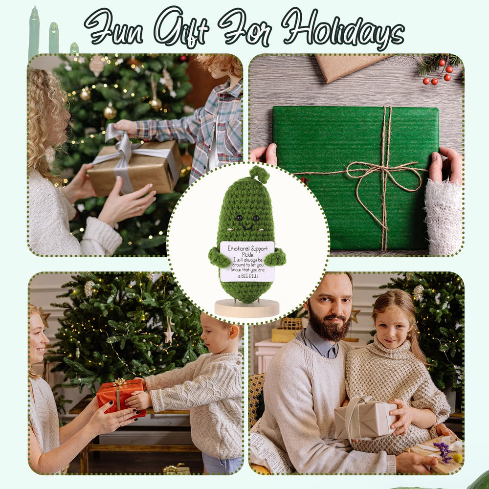 BOXOB charming cucumber decor for gifting or desk setup