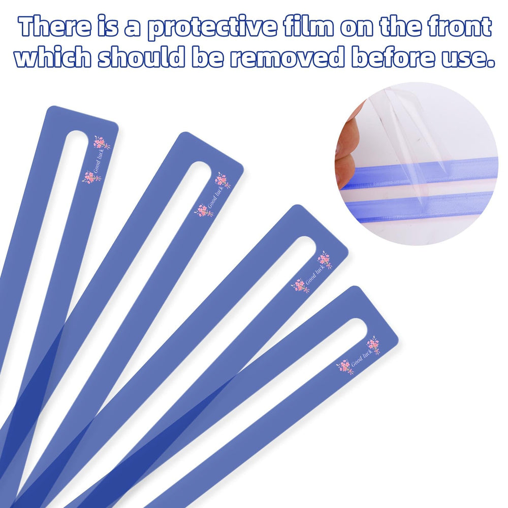 BOXOB acrylic line finder offers durable, clear guidance during play.