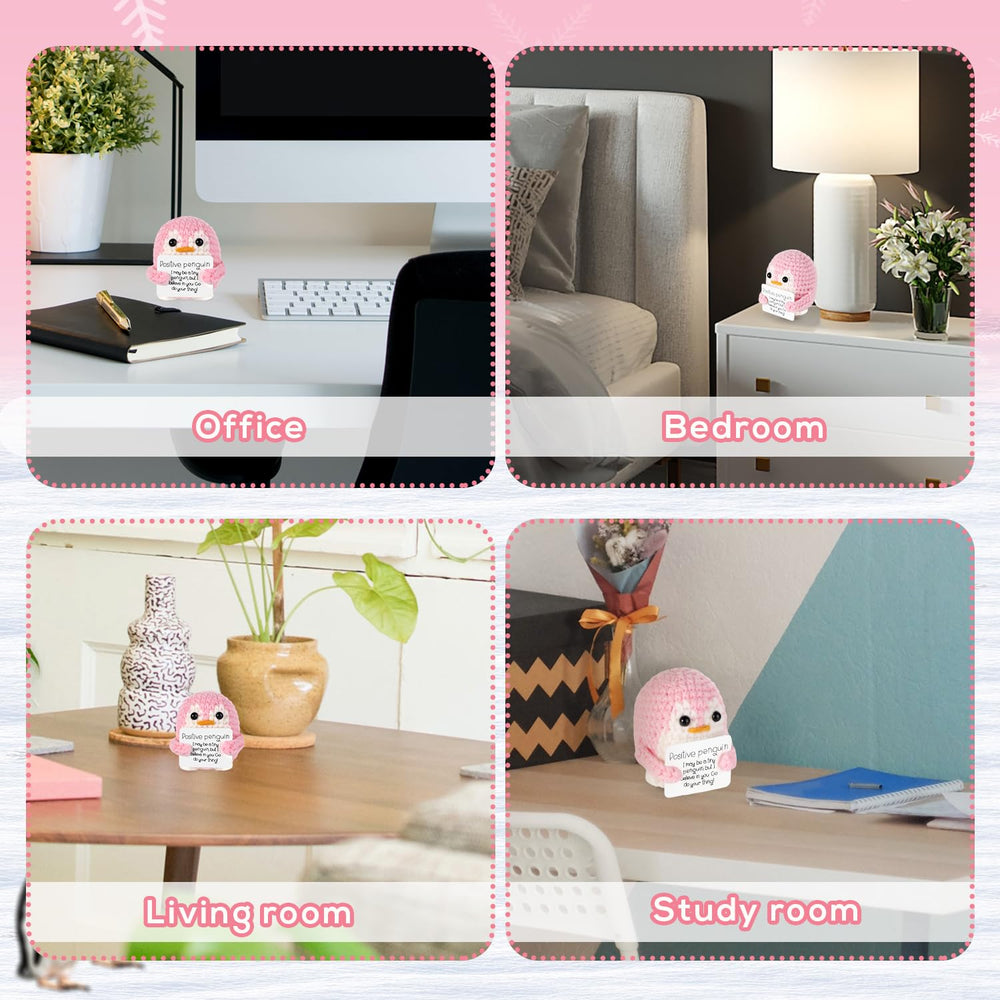 BOXOB Positive Penguin Doll makes an ideal gift for friends and family.