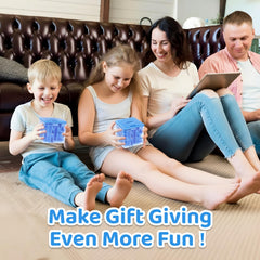 Boxveria Money Maze Box durable plastic construction resists wear and repeated use.