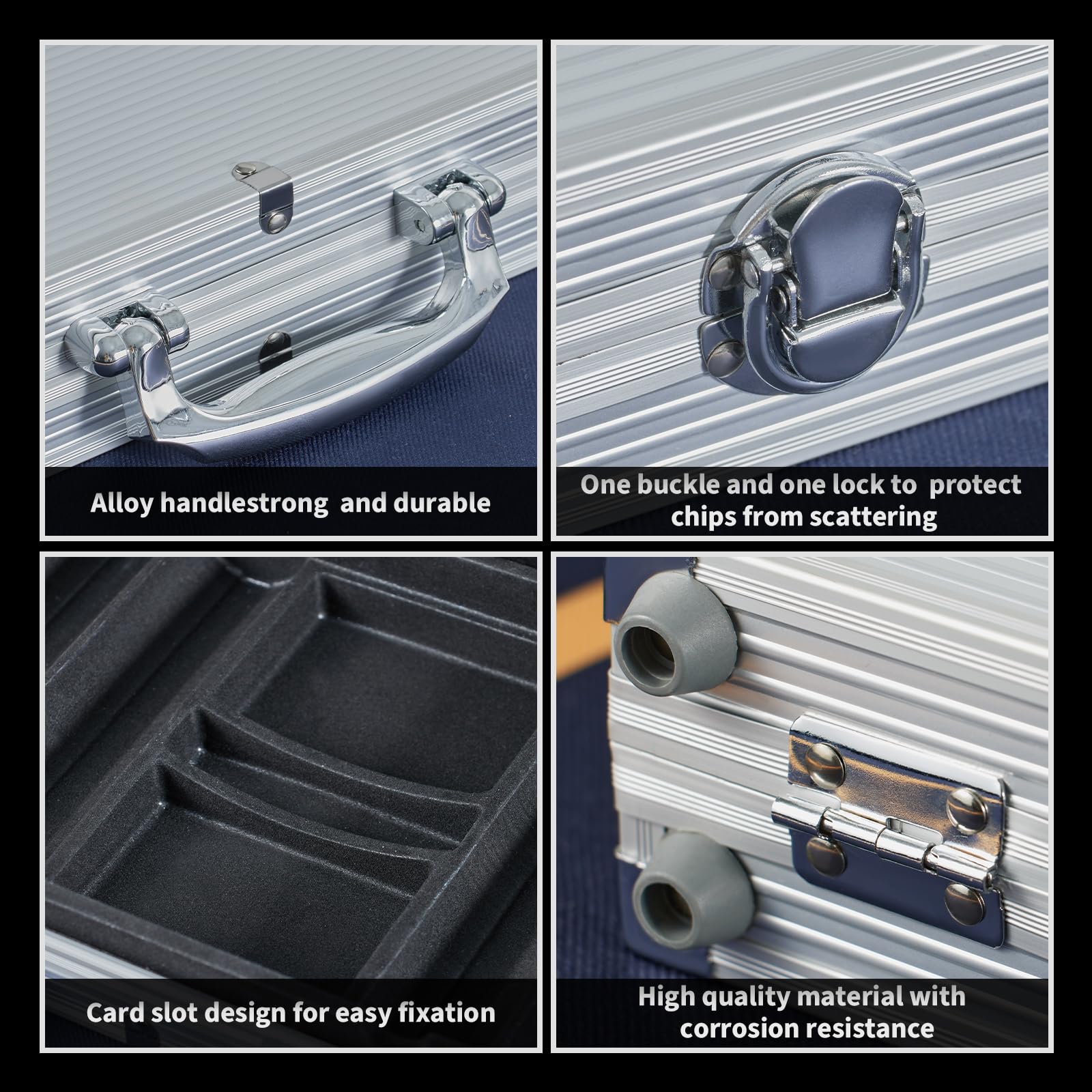 Boyzhood eleven-point-five-gram chips detail for authentic weight and grip.