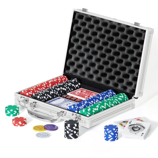 Boyzhood poker chips 200pc set with vibrant colors for home games and tournaments.