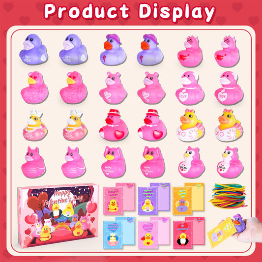 BOZILY ducks in vibrant colors, perfect for party favors.