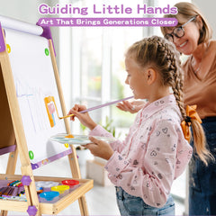 bpmfkid 3-in-1 adjustable art easel makes a thoughtful gift.