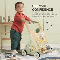 bpmfkid wooden walker with shape sorter activities sparks problem-solving play.