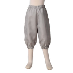 BPURB Boys Colonial Costume knicker pants grey – elastic waist offers adjustable, comfortable wear
