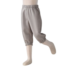 BPURB Boys Colonial Costume knicker pants grey – knee elastic for flexible movement during plays