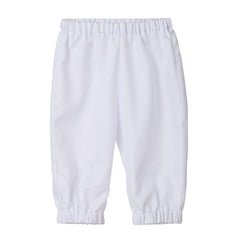 BPURB Boys Colonial Costume white knicker pants, front view, comfortable for theater