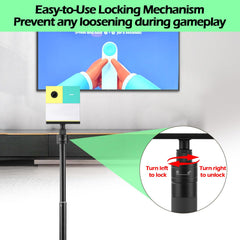 BQDQYBS Tripod Stand's durable construction supports frequent use indoors and outdoors.