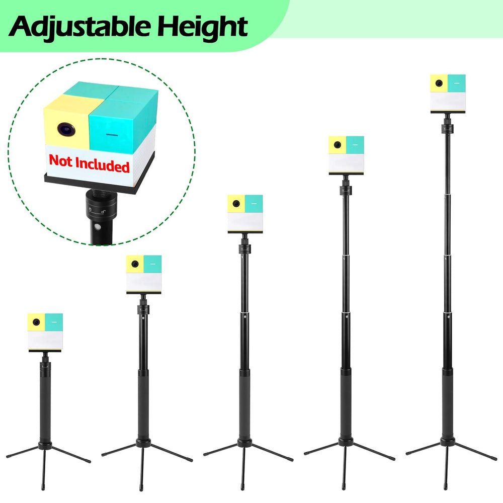 BQDQYBS Tripod Stand height adjustment allows ergonomic, comfortable Nex Playground play.