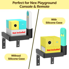 BQDQYBS Nex remote caddy side mount keeps remotes neatly within reach.