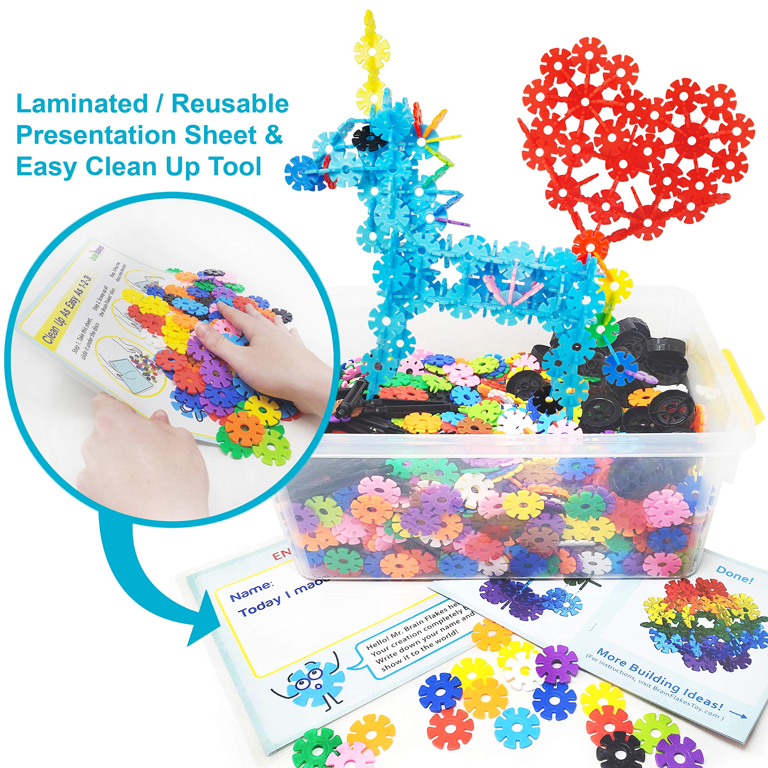 Brain Flakes color variety fueling creative design possibilities