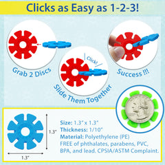 Brain Flakes BPA-free safety for classroom-friendly play