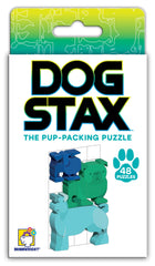 Brainwright Dog STAX pup-packing puzzle for focus and fine motor play.