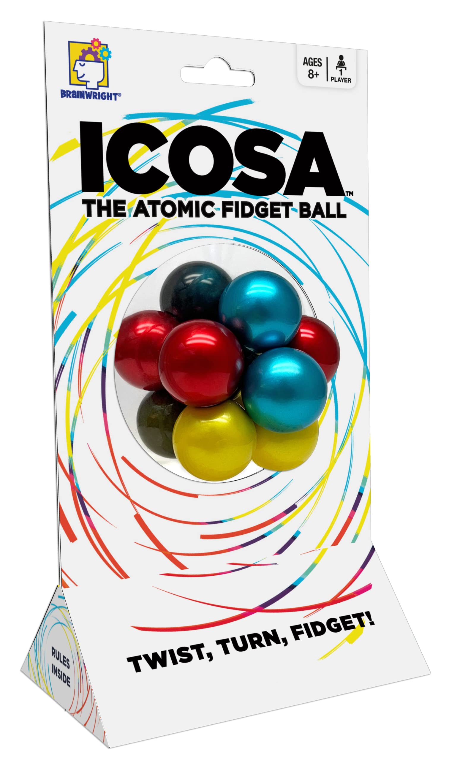 Brainwright ICOSA one-handed challenge promotes dexterity and concentration