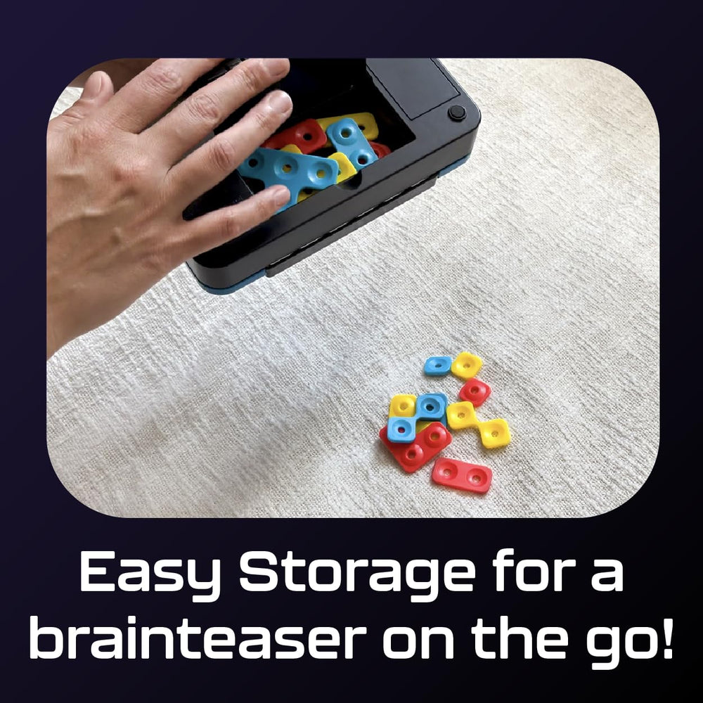 Brainwright Puzzle Bright screen-shape display reveals the challenge pattern clearly.