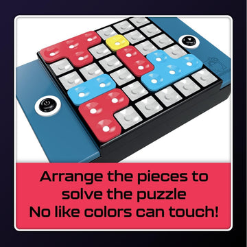 Brainwright Puzzle Bright travel-compact design makes on-the-go brain-teasing easy.