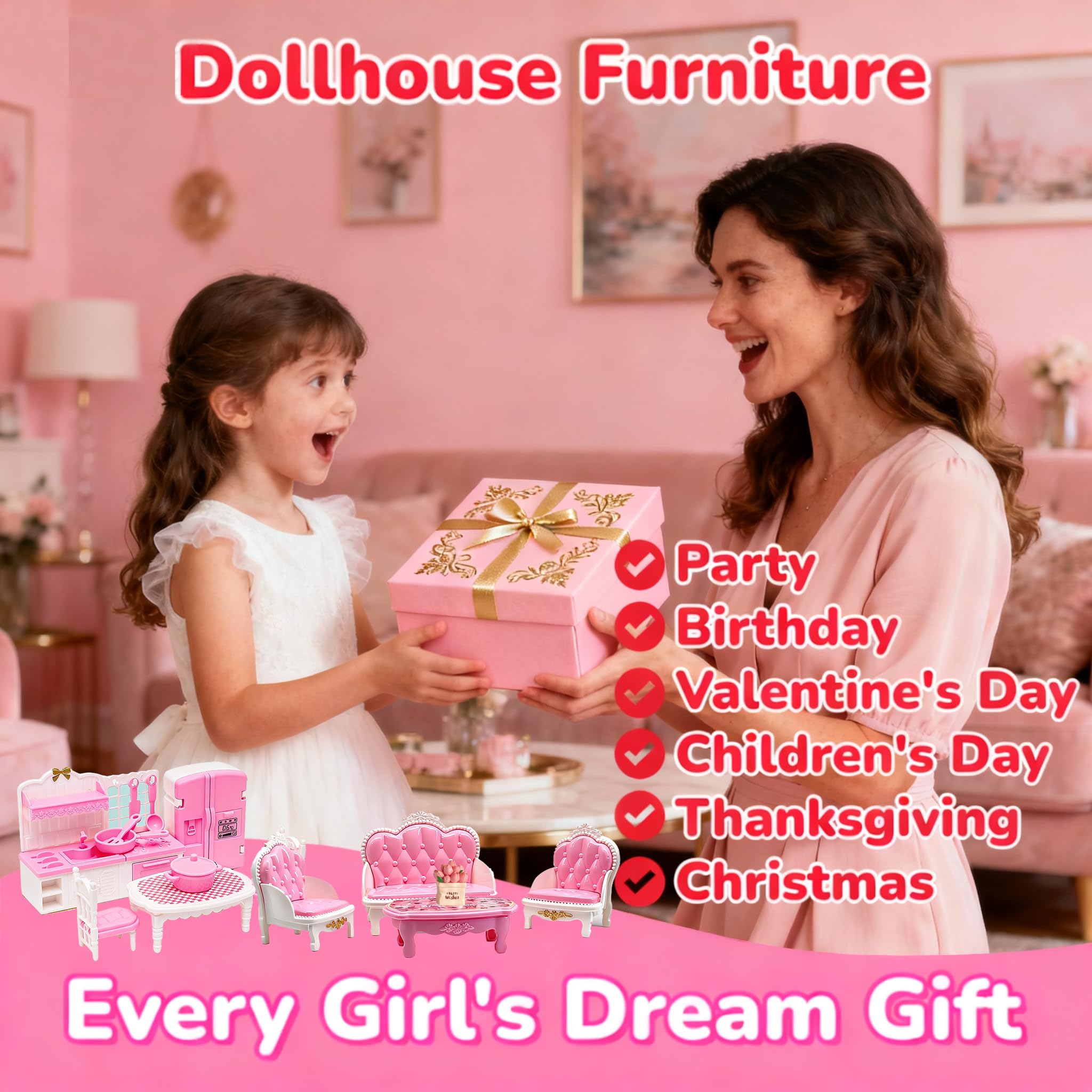 BRAITEN Dollhouse miniature flowers bouquets—bright accents for decorative touches