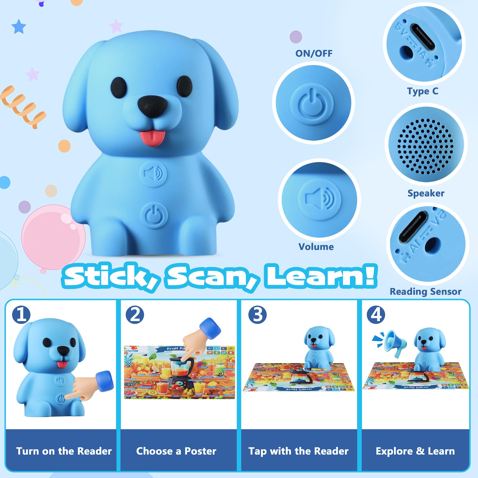 Brakverla educational toy set for ages 2-5 supports early cognition and speech.