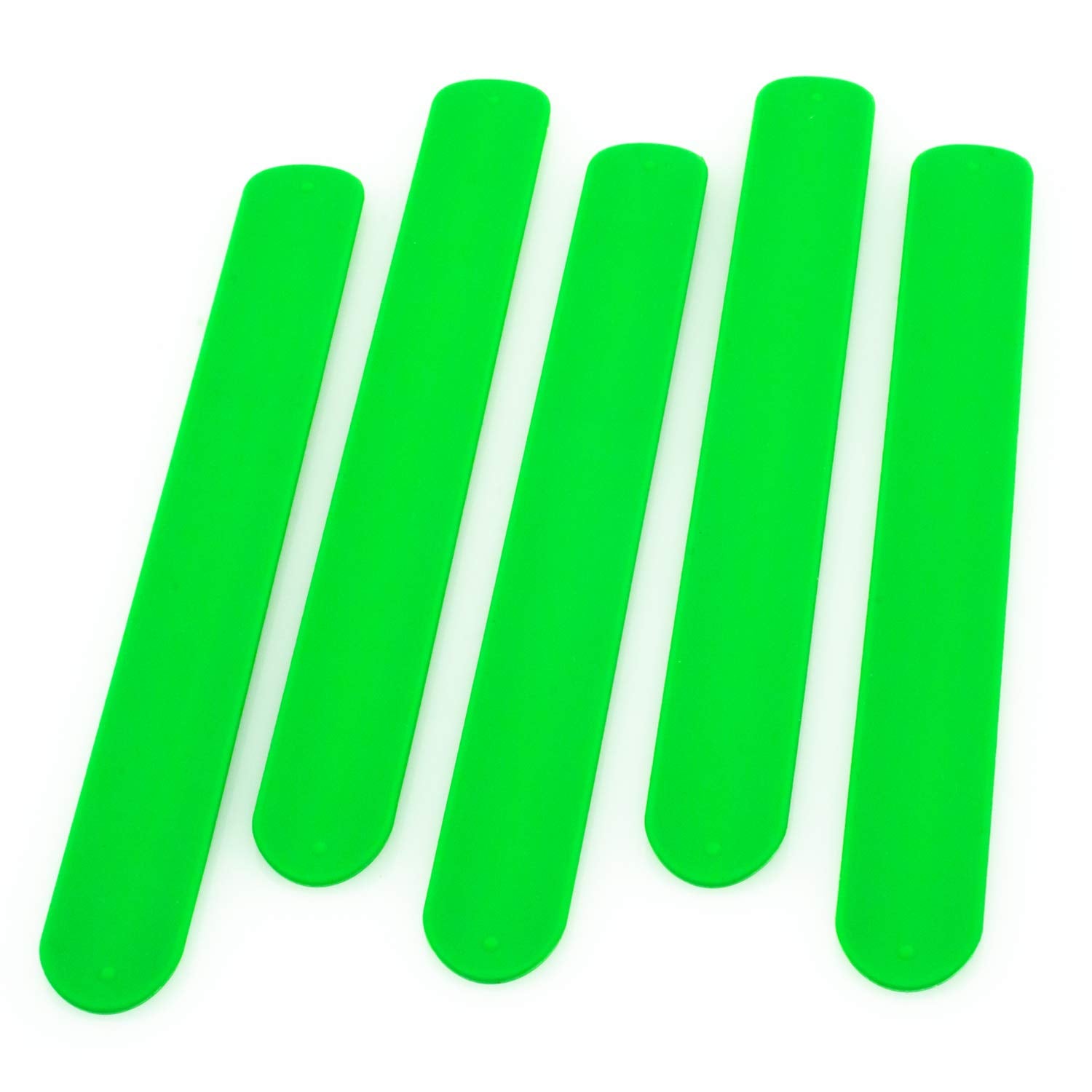 Brandwinlite green silicone wristband for kids, ideal party favors.
