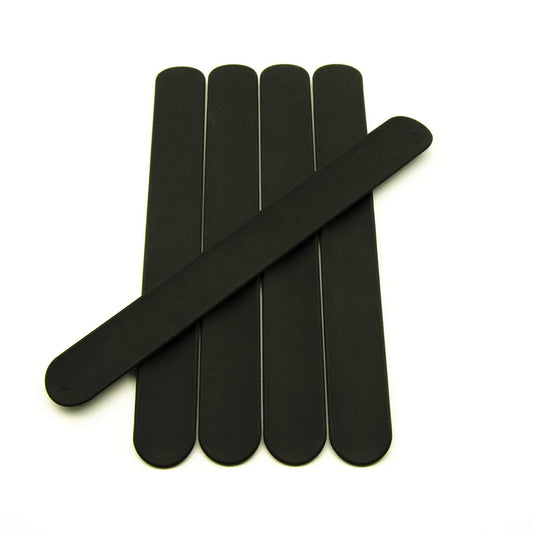 BrandWINLITE kids wristbands pack of five in black for play and parties