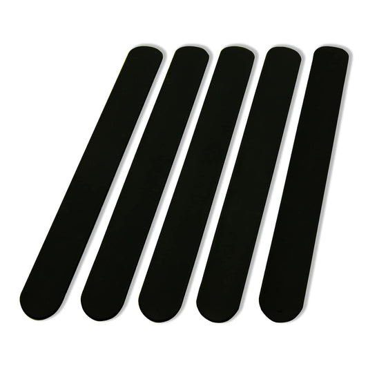 BrandWINLITE silicone slap bracelet closeup for durable soft wear