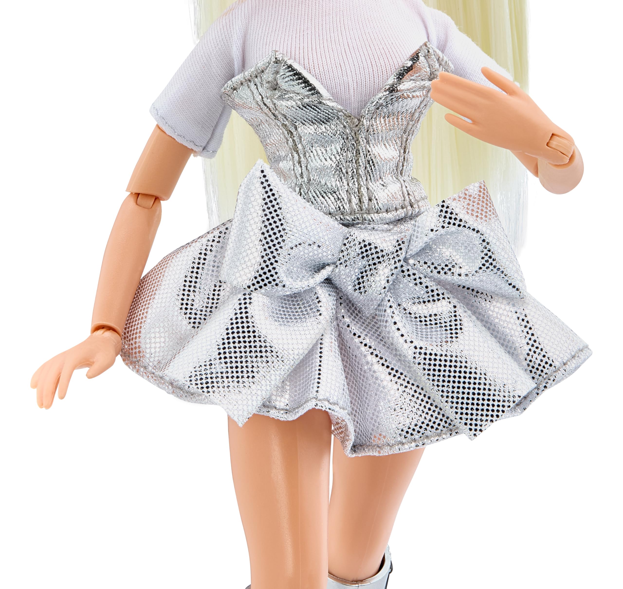 Bratz Charmz Cloe chrome boots add sparkle to outfits